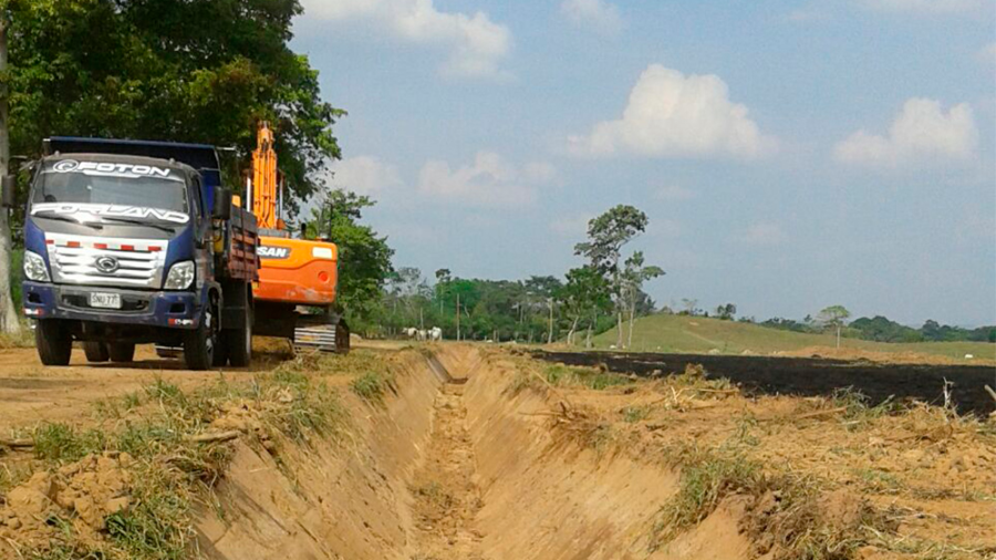 Preparación de terreno para viveros