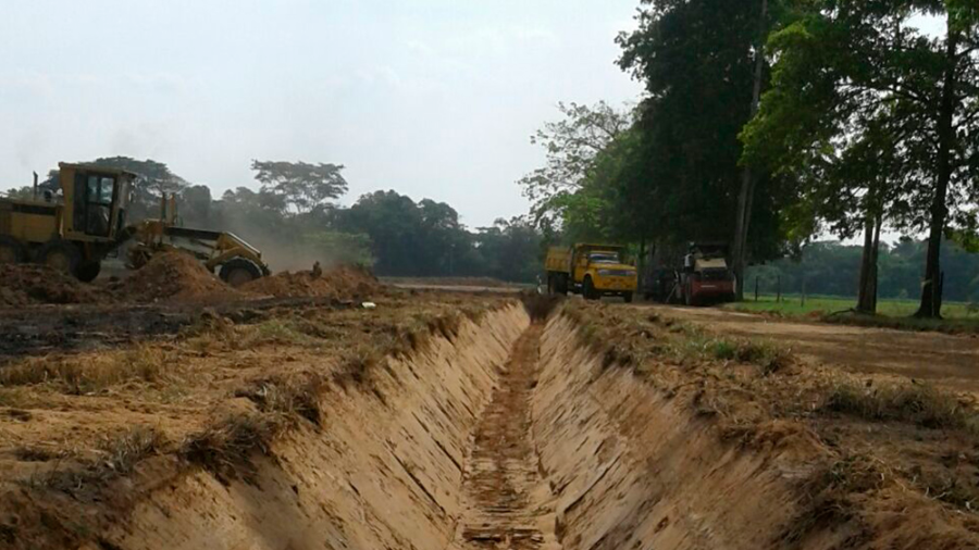 Preparación de terreno para viveros
