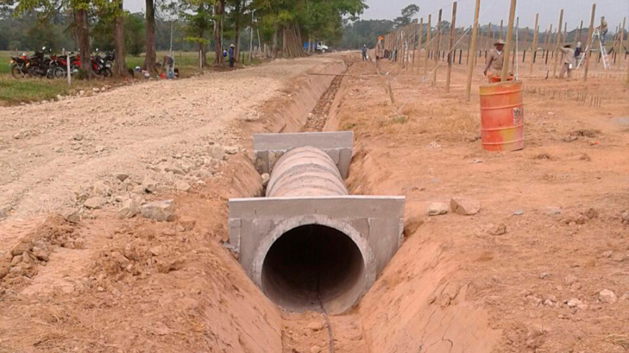 Preparación de terreno para viveros