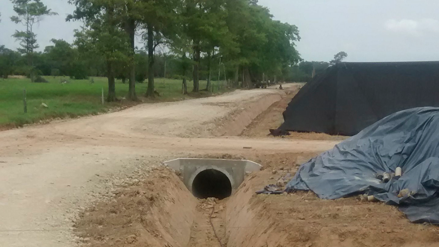 Preparación de terreno para viveros
